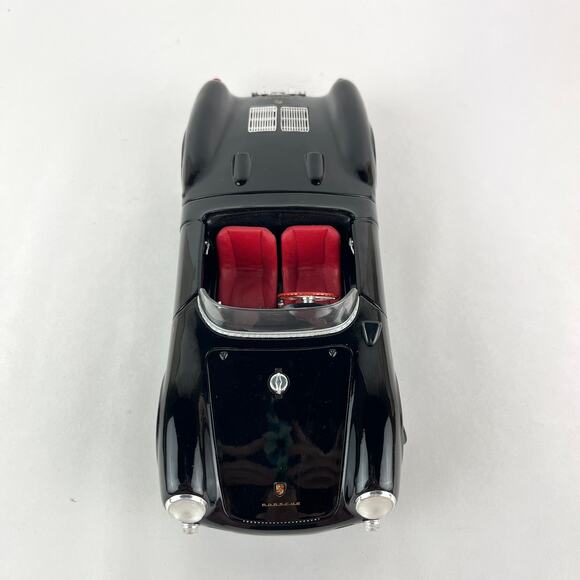 Maisto 1955 Porche 550A Spyder Die Cast Convertible In Black - Picture 4 of 8